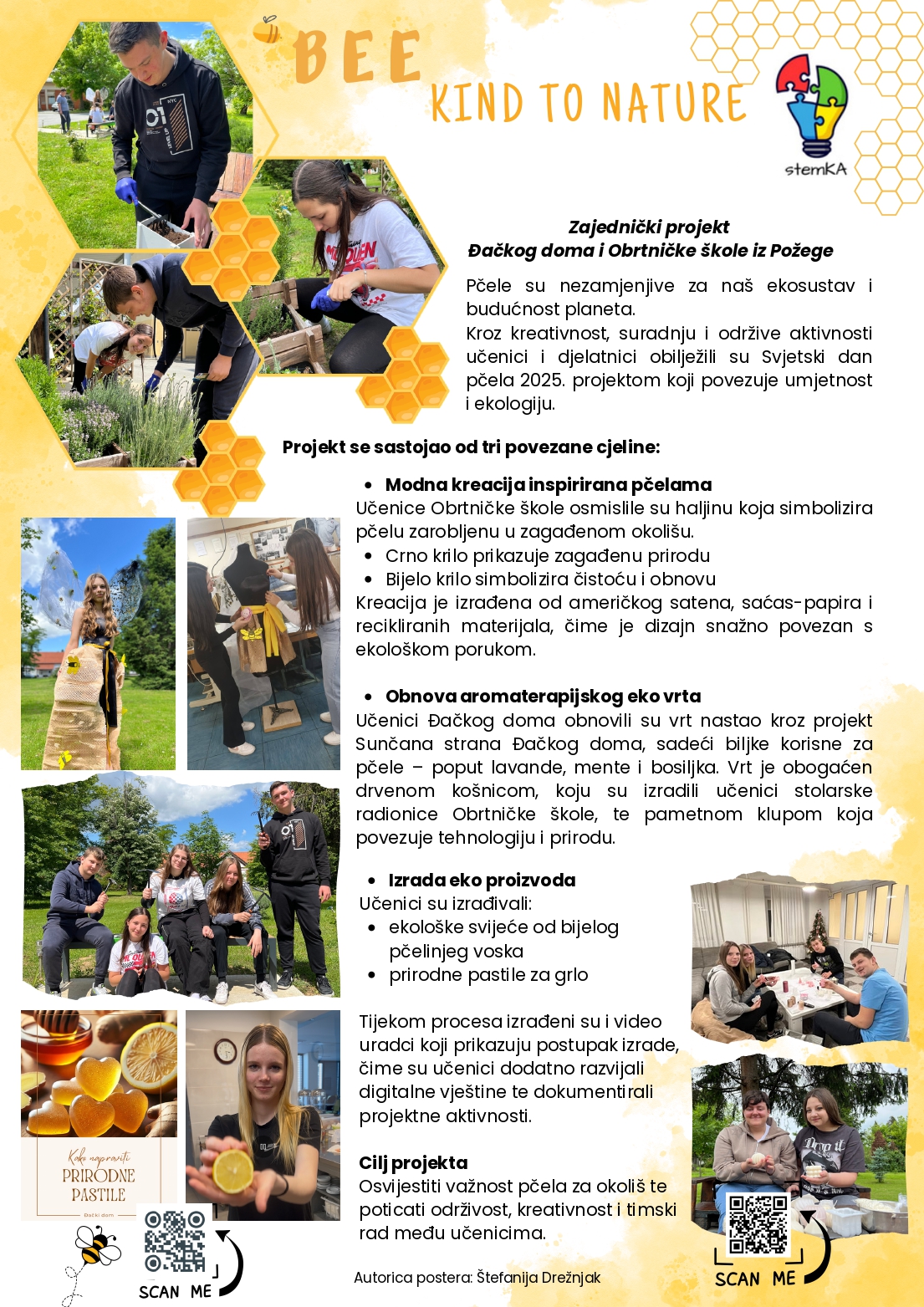 Bee poster Đački dom page 0001